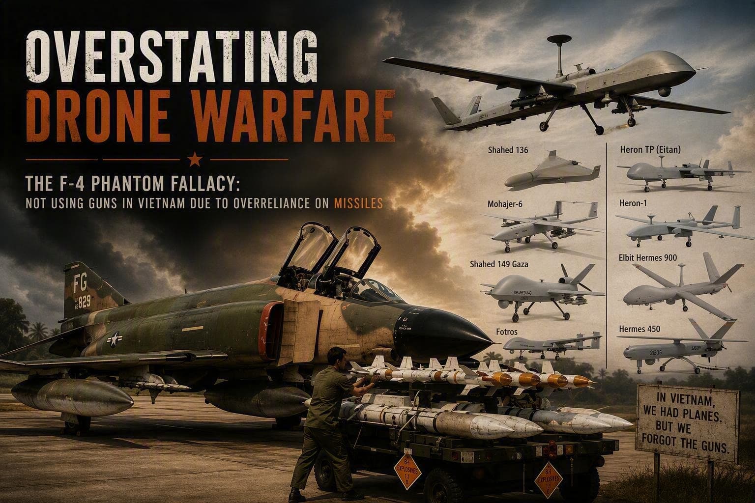 F-4 Phantom fallacy for Drones