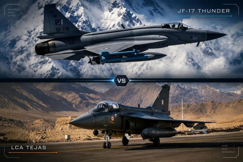 JF-17 Vs Tejas