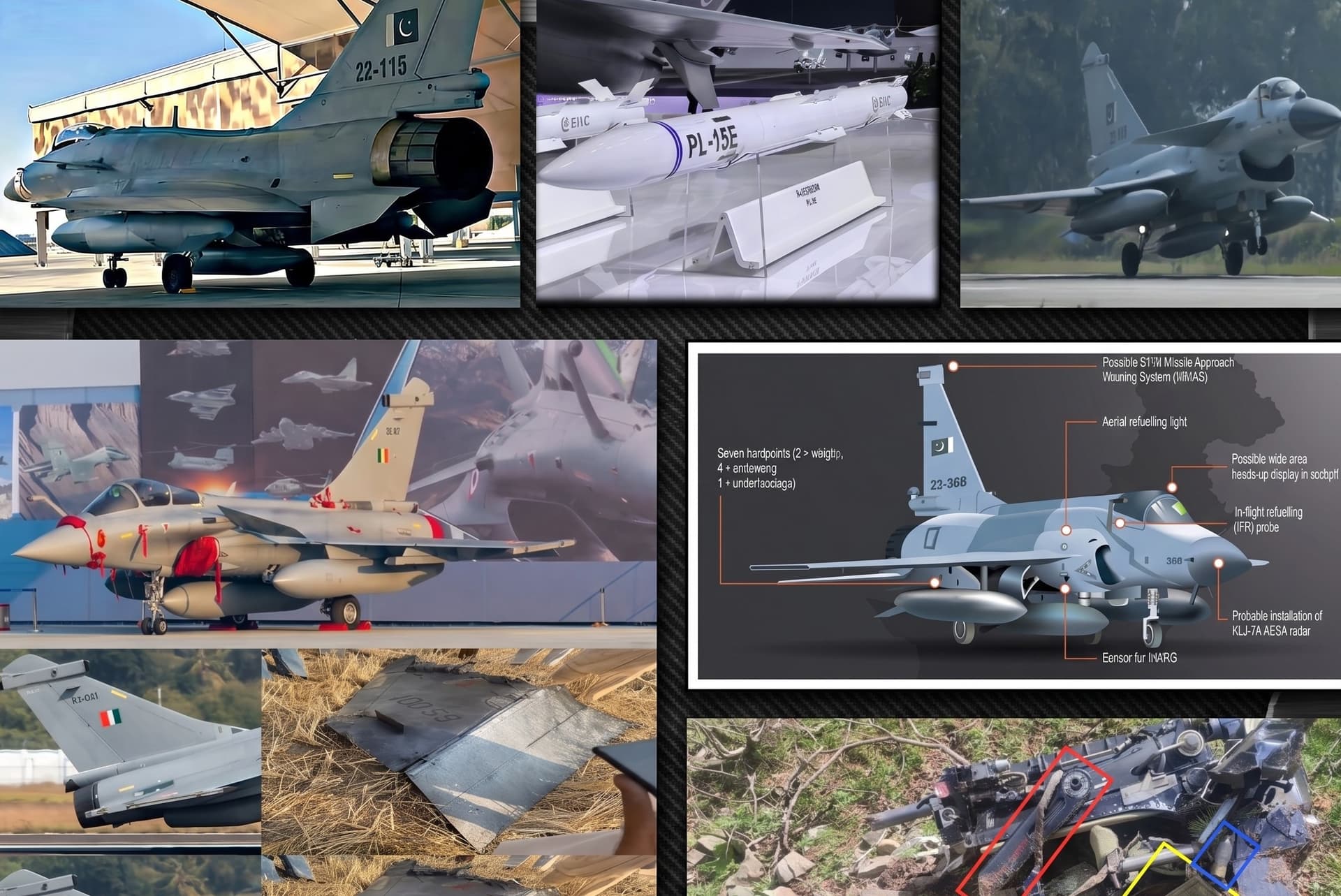J-10C shot down Rafale BS-001, Op Sindoor, 7th May 2025